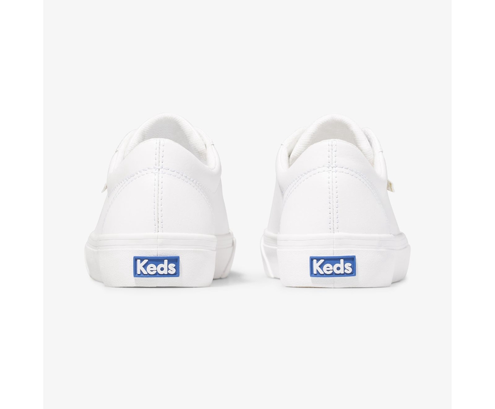 Keds Womens Sneakers White - Jump Kick Leather - 259ACYUHO